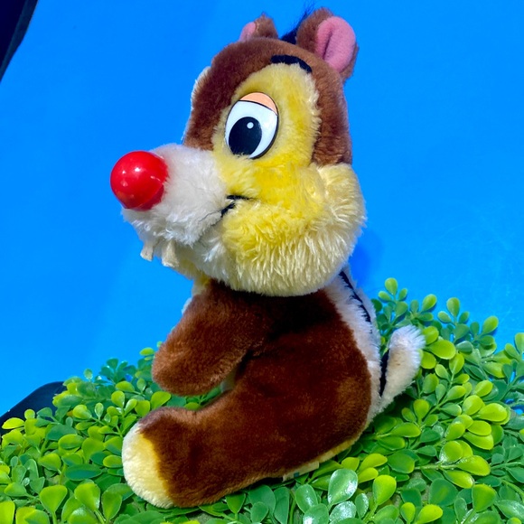 WALT DISNEY WORLD VTG 80’s CHIP N DALE RANGER RESCUERS CHIPMUNK DALE PLUSH - Picture 7 of 11
